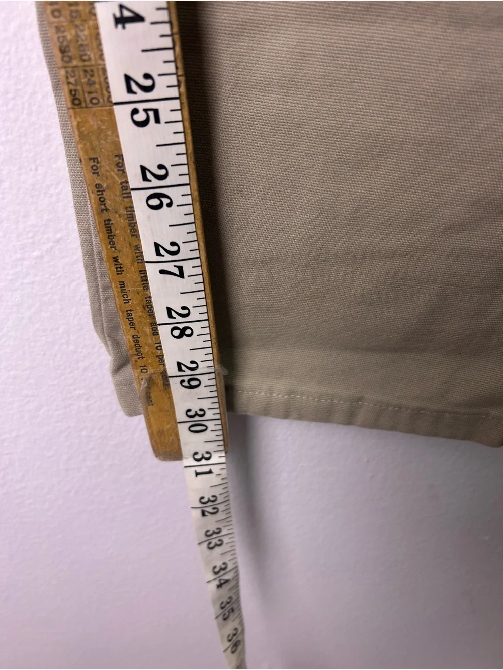 Peter Millar Men Size 42X30 Fairfield Garment Dyed Denim Light khaki